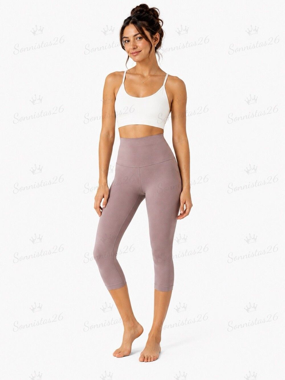 Lululemon Align Crop 21" Violet Verbena Sz 2 Nulu Yoga Capri Leggings Soft Girl
